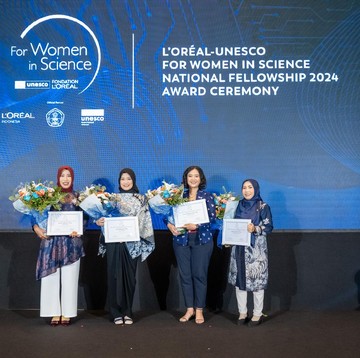 4 Perempuan Peneliti Indonesia Raih Penghargaan L'Oreal-UNESCO For Women in Science 2024
