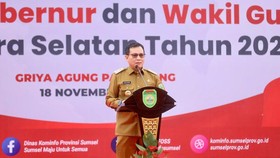 Pj Gubernur Serukan Sumsel Guyub di Deklarasi Damai Pilkada 2024