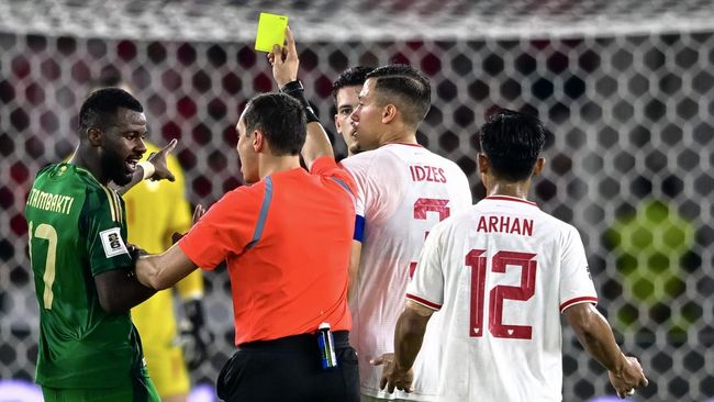 Panas di Indonesia vs Arab Saudi, Banjir Kartu Kuning dan 1 Merah