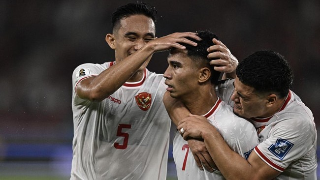 Marselino Ferdinan dan Rizky Ridho masuk ke dalam skuad terbaik matchday keenam Kualifikasi Piala Dunia 2026 zona Asia.