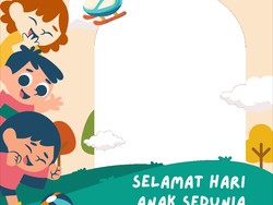20 Twibbon Hari Anak Sedunia 2024 Terbaru dan Gratis, Yuk Download!