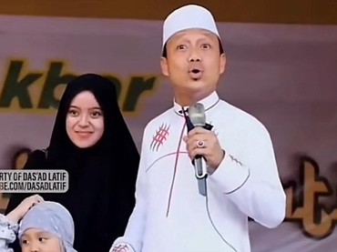 Sosok Istri Ustaz Dasad Latief yang Dinikahi Saat Umur 16 Tahun