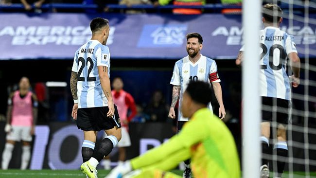 Hasil Kualifikasi Piala Dunia: Messi Buat Assist, Argentina Tekuk Peru