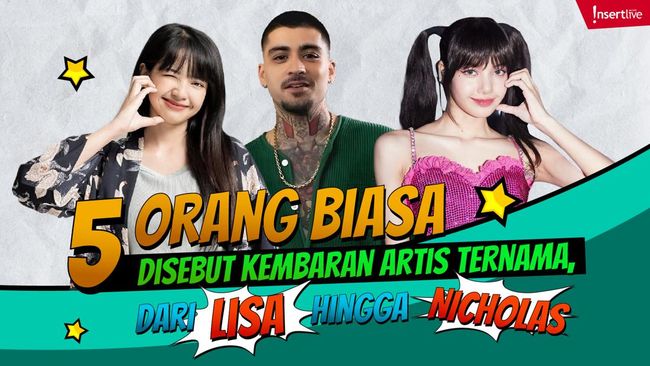 5 Orang Biasa Disebut Kembaran Artis Ternama, dari Lisa Hingga Nicholas