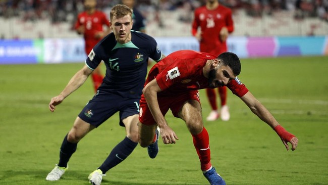 Berikut klasemen Grup C ronde ketiga Kualifikasi Piala Dunia 2026 setelah Bahrain mengimbangi Australia 2-2, Rabu (20/11) dini hari WIB.