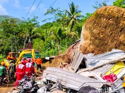 4 Orang Sekeluarga di Purworejo Tewas Tertimbun Longsor