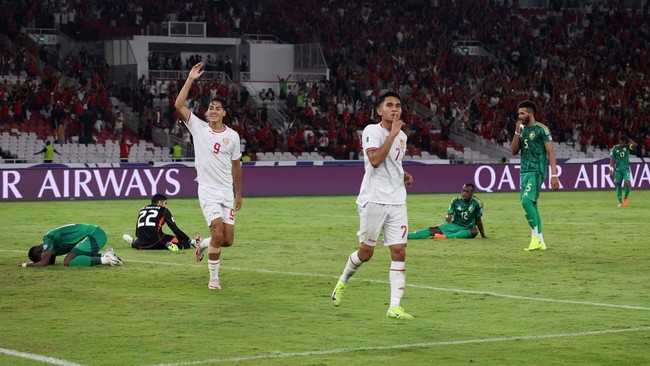 Media Vietnam memberi pujian kepada Timnas Indonesia usai mengalahkan Arab Saudi 2-0 pada Kualifikasi Piala Dunia 2026 di Stadion Utama GBK, Selasa (19/1).