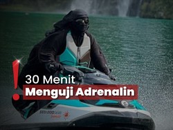 Umi Pipik Main Jet Ski dan Bercadar, Abidzar: Mak Busyet