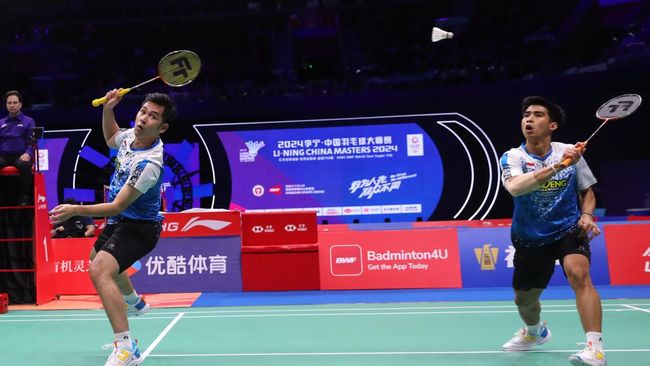 Sabar/Reza Ungkap Kunci Gasak Ganda Nomor Satu Dunia di China Masters