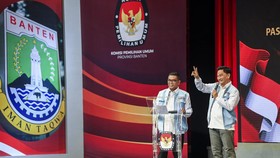 KPU Tetapkan Andra-Dimyati Jadi Gubernur dan Wagub Terpilih Banten