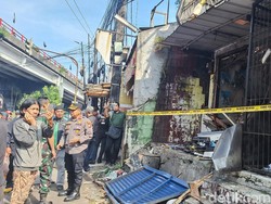Pagi Mencekam Saat Ledakan Terjadi di Toko Servis Kompor Gas