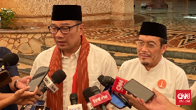 RIDO Batal Gugat Hasil Pilkada Jakarta ke Mahkamah Konstitusi