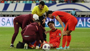 Sorotan Dunia Olahraga CNN Sport : Bek Andalan China Sakit Ginjal, Terancam Absen Lawan Indonesia
