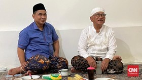 Cawagub Taj Yasin Sambangi Gus Mus Jelang Pencoblosan Pilgub Jateng