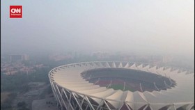 VIDEO: Kualitas Udara Makin Buruk, Langit New Delhi Diselimuti Polusi