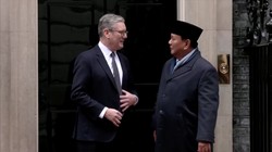 Bertemu PM Inggris, Prabowo: Kehormatan Bagi Saya Lihat Dalam Downing Street