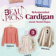 BeauPicks: 5 Rekomendasi Cardigan untuk Hangatkan Tubuh dan Tetap Stylish di Musim Hujan