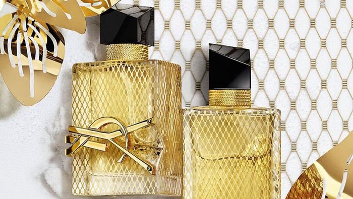 Koleksi Limited Edition YSL Beauty Holiday Collection 2024 dengan Kemasan Mewah Gold Résille
