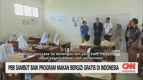 PBB Sambut Baik Program Makan Bergizi Gratis Di Indonesia