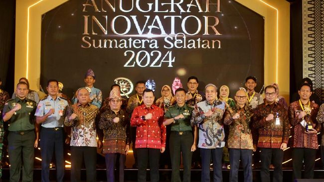 Pj Gubernur Elen Setiadi Umumkan Peraih Anugerah Inovator Sumsel 2024