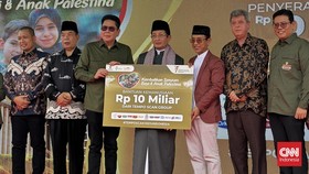 Tempo Scan Resmi Serahkan Donasi Rp10 M untuk Anak Palestina