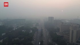 VIDEO: Kabut Asap Penuhi New Delhi, Kualitas Udara Semakin Buruk
