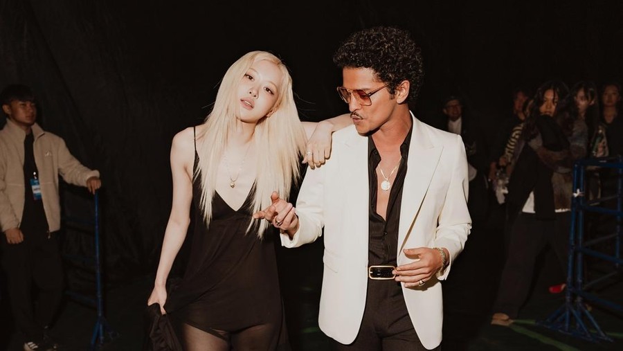 Bruno Mars dan Rose BLACKPINK