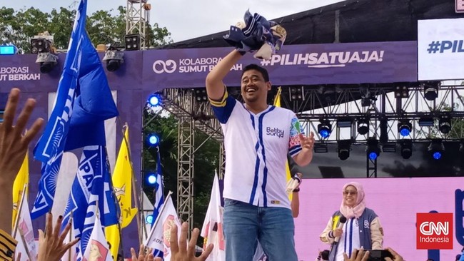 Bobby Nasution berterima kasih kepada seluruh masyarakat Sumut saat kampanye terakhir dan menyatakan bukti perjuangan ada di 27 November.