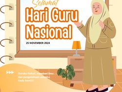 48 Ucapan Hari Guru Nasional 2024 dari Anak SD yang Simple-Menyentuh Hati