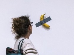 Penampakan Pisang Rp 98 Miliar yang Laku Dilelang