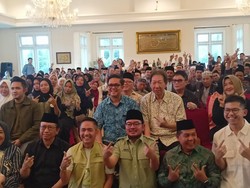 Mantan Ketua DPR Marzuki Alie Dukung RD-PS di Pilkada Palembang