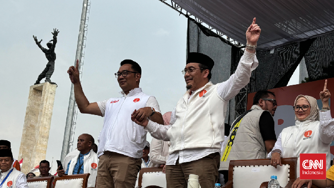 Ridwan Kamil mengatakan tak ada perintah khusus dari Prabowo Subianto soal gugatan hasil Pilgub DKI Jakarta 2024 ke MK.