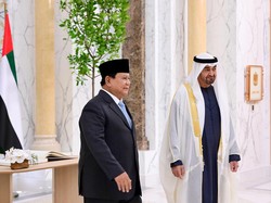 Kala 4 Pesawat Tempur PEA Kawal Penerbangan Prabowo ke Abu Dhabi