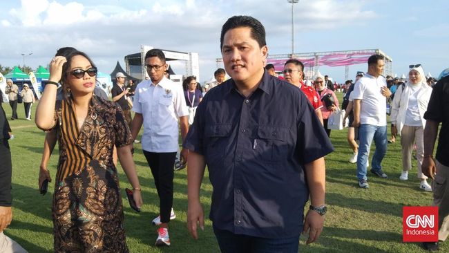 Erick Thohir Sebut Belum Diskusi dengan Mauro Zijlstra