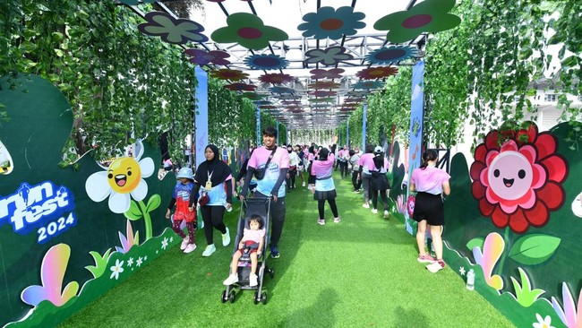 Pertamina Eco RunFest 2024 yang diselenggarakan di Istora Senayan, Jakarta menjadi salah satu program unggulan PT Pertamina dalam upaya dekarbonisasi.