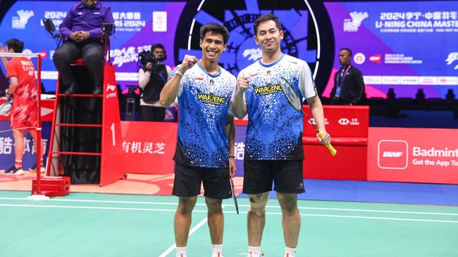 FOTO: Ke Final China Masters, Sabar/Reza di Ambang Rekor Pribadi