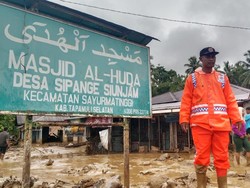 Banjir Bandang Terjang Tapsel, 2 Orang Tewas