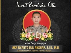 Sosok AKP Ryanto Ulil Anshar Korban Polisi Tembak Polisi di Solok Selatan