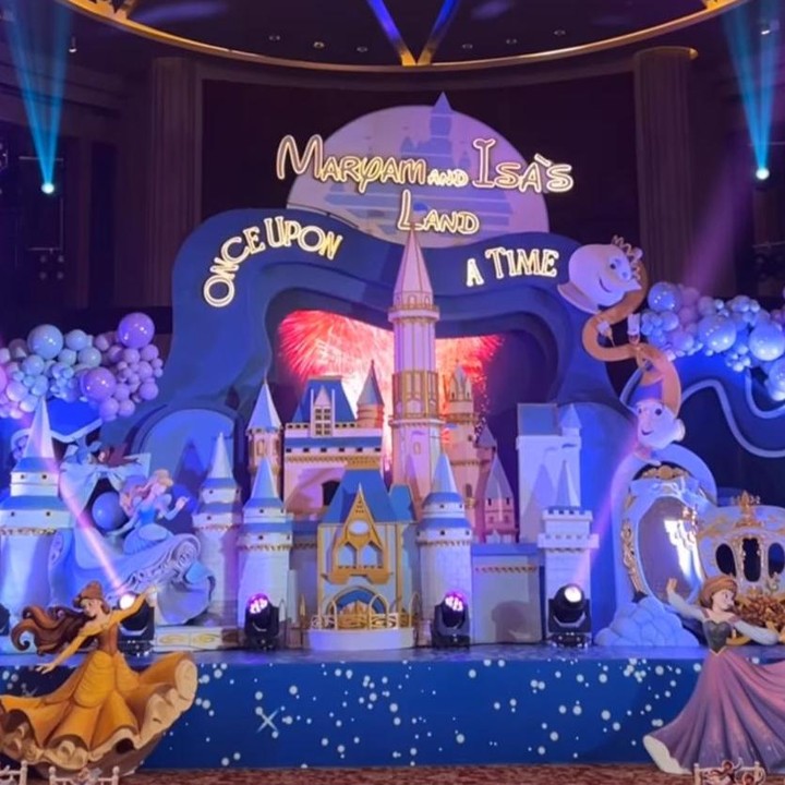 <p>Selebgram sekaligus <em>beauty influencer</em> itu menyelenggarakan pesta ulang tahun anak-anaknya yang bertajuk <em>Maryam and Isa's Island</em> dengan mengambil tema kerajaan Disney. (Foto: Instagram@tasyafarasya)</p>