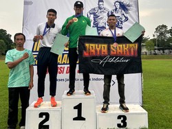 Anggota Polsek Solokuro Juara Pertama di Kejurnas Atletik DKI Jakarta 2024