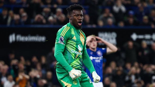 FOTO: Andre Onana, Penyelamat MU dari Gempuran Ipswich