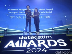 Sampoerna Raih detikJatim Award Kategori Inovasi Tanggung Jawab Sosial