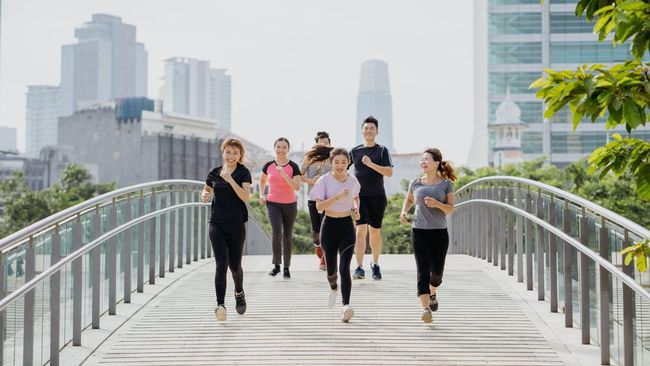 Viral Tren Olahraga Slow Jogging Di Korsel, Lari Lambat Yang Bisa Bakar Lemak