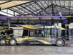 PO Agung Sejati Rilis Bus Double Decker Baru, Kabinnya Mewah Banget