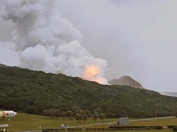 Kebakaran Terjadi di Lokasi Uji Coba Roket Luar Angkasa Jepang