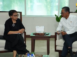 Retno Marsudi Temui Menteri PU, Bahas Infrastruktur Air & Sanitasi