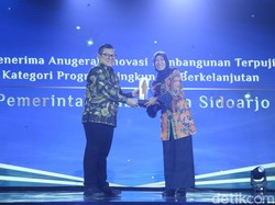 Pemkab Sidoarjo Raih Anugerah Program Inovasi Pembangunan Terpuji