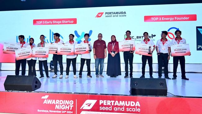 Pertamina Tetapkan Pemenang Pertamuda Seed and Scale 2024