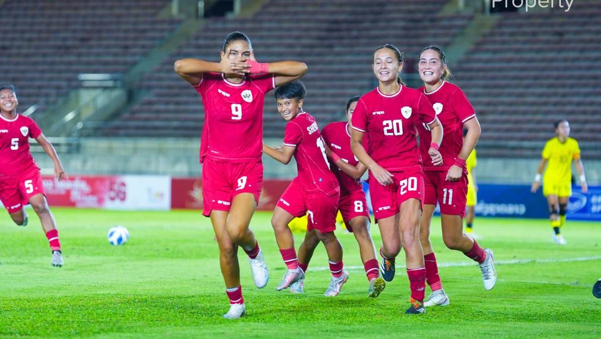 Daftar 18 Pemain Timnas Putri Indonesia vs Arab Saudi