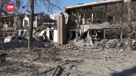 VIDEO: Rudal Rusia Hantam Odesa, 10 Orang Luka-luka